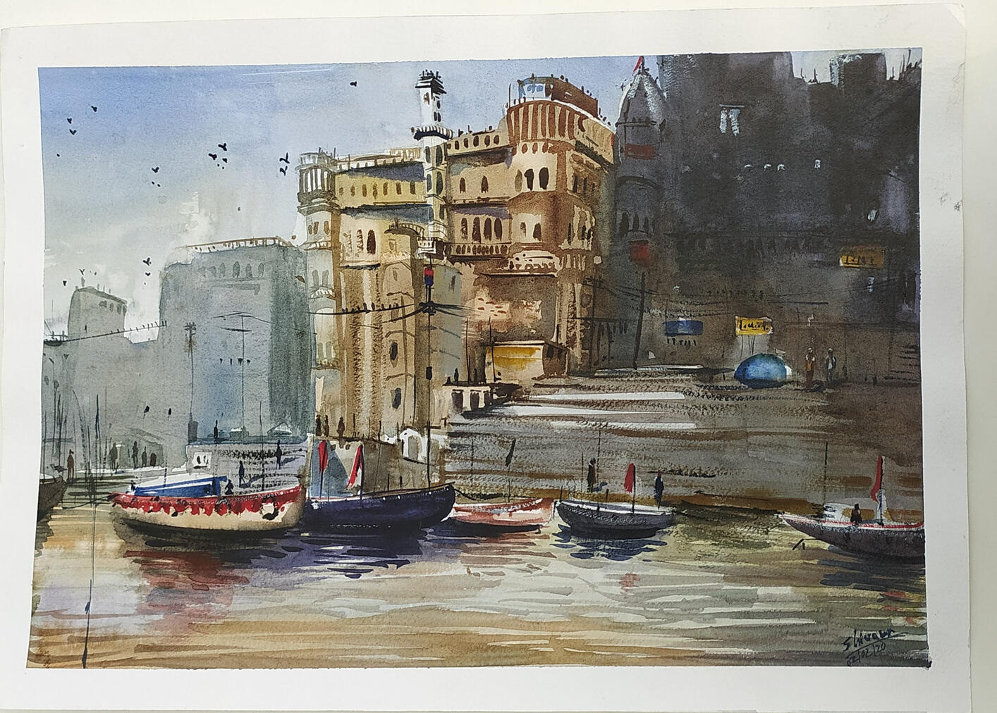 water colour art work